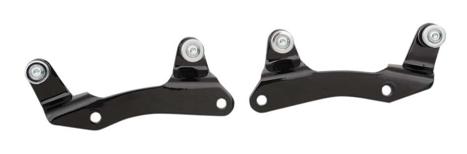 Sissy Bars Cobra Backrest / Luggage Rack Mounting Kit For Harley Touring 2014-2022 Black [Open Box]