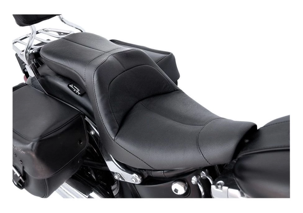 Seats & Sissy Bars Danny Gray LowIST 2-Up Seat For Harley 8 Seats & Sissy Bars Danny Gray LowIST 2-Up Seat For Harley - Image 6
