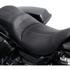 Seats & Sissy Bars Danny Gray LowIST 2-Up Seat For Harley