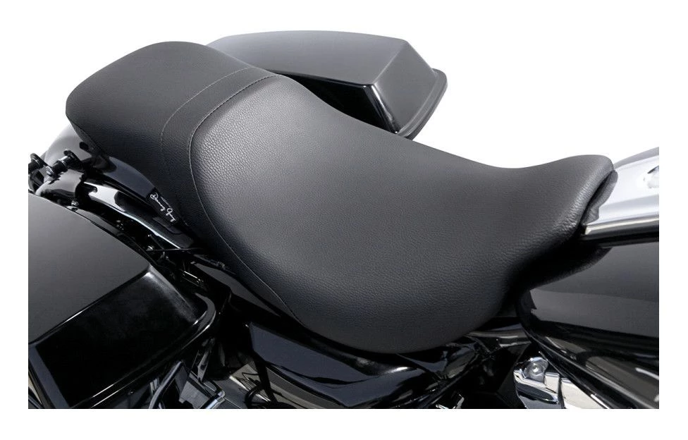 Seats & Sissy Bars Danny Gray LowIST 2-Up Seat For Harley 6 Seats & Sissy Bars Danny Gray LowIST 2-Up Seat For Harley - Image 4