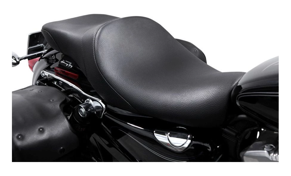 Seats & Sissy Bars Danny Gray LowIST 2-Up Seat For Harley 7 Seats & Sissy Bars Danny Gray LowIST 2-Up Seat For Harley - Image 5