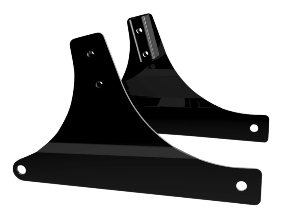 Sissy Bars Drag Specialties Sissy Bar Side Plates For Harley 7 Sissy Bars Drag Specialties Sissy Bar Side Plates For Harley - Image 5