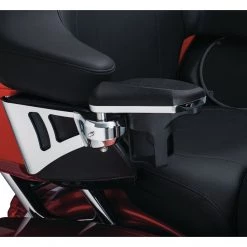 Seat Accessories Kuryakyn Passenger Armrests For Touring / Tri-Glide 2014-2022 -Motorcycle Seats Sales kuryakyn passenger armrests for touring tri glide20142018 chrome black 3