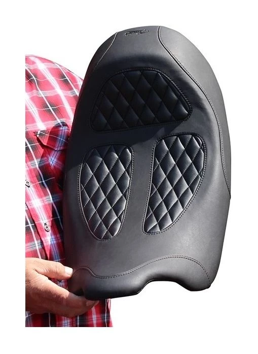 Mustang Seats Seats & Sissy Bars Mustang Perewitz Solo Seat For Harley Touring 2008-2022 5 Mustang Seats Seats & Sissy Bars Mustang Perewitz Solo Seat For Harley Touring 2008-2022 - Image 3