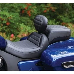 Mustang Seats Seats & Sissy Bars Mustang Standard Touring One Piece Seat For Indian Challenger 2020-2022 -Motorcycle Seats Sales mustang indian challenger20 standard touring one piece seat blk 6