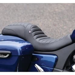 Mustang Seats Seats & Sissy Bars Mustang Fastback One Piece Seat For Indian Challenger 2020-2022 -Motorcycle Seats Sales mustang indian challenger fastback one piece seat tr blk 3