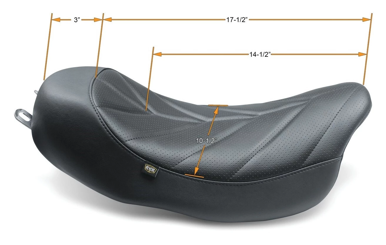 Mustang Seats Seats & Sissy Bars Mustang Revere Odyssey Streak Solo Seat For Harley Touring 2008-2022 7 Mustang Seats Seats & Sissy Bars Mustang Revere Odyssey Streak Solo Seat For Harley Touring 2008-2022 - Image 5