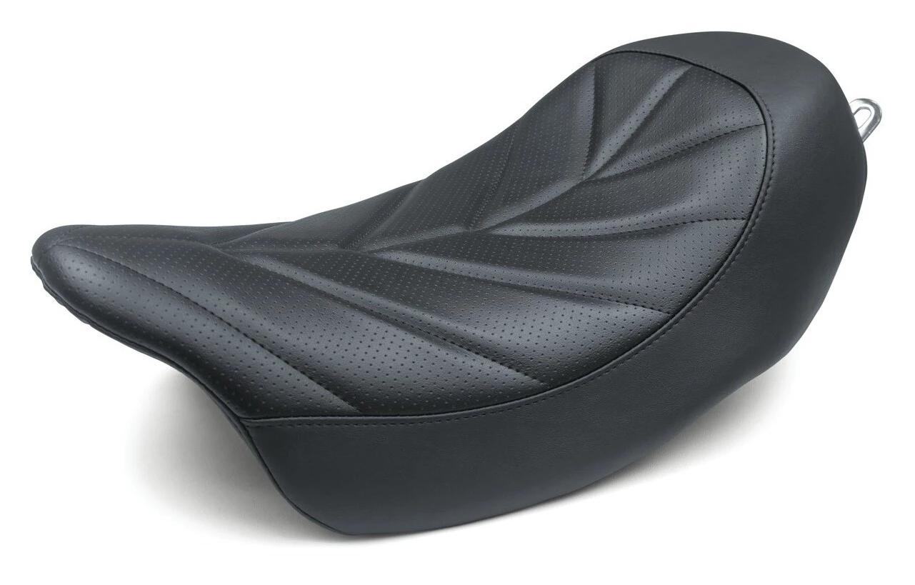 Mustang Seats Seats & Sissy Bars Mustang Revere Odyssey Streak Solo Seat For Harley Touring 2008-2022 3 Mustang Seats Seats & Sissy Bars Mustang Revere Odyssey Streak Solo Seat For Harley Touring 2008-2022