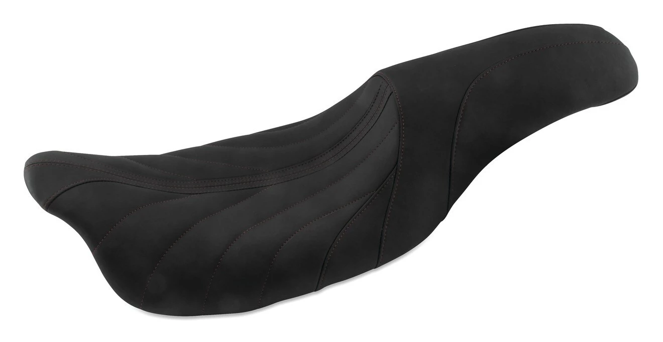 Mustang Seats Motorcycle Parts Revere By Mustang Journey 2-Up Seat For Harley 6 Mustang Seats Motorcycle Parts Revere By Mustang Journey 2-Up Seat For Harley - Image 4