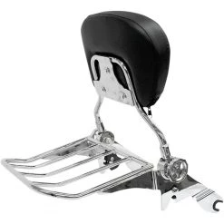 Sissy Bars Rivco Quick Detach Backrest And Rack For Harley Touring 2009-2013