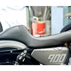 RSD Parts Seats & Sissy Bars Roland Sands Cafe Seat For Harley Sportster -Motorcycle Seats Sales rolands sands caf seat for harley sportster0412 4