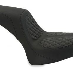 Mustang Seats Seats & Sissy Bars Signature Series Fastback By Dave Perewitz For Harley Softail